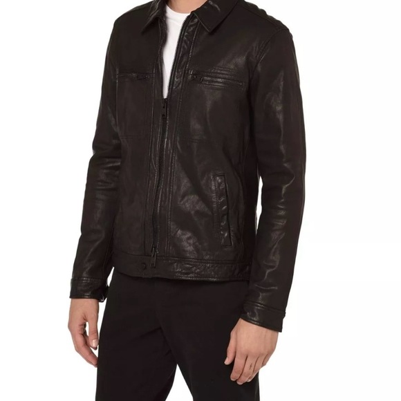 AllSaints Lark Leather Jacket